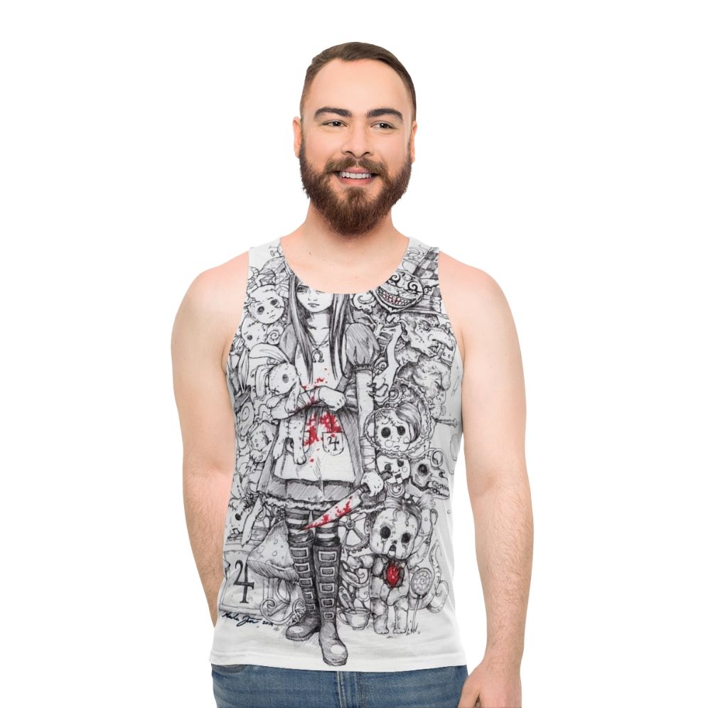 Shattered Wonderland Unisex Tank Top - men