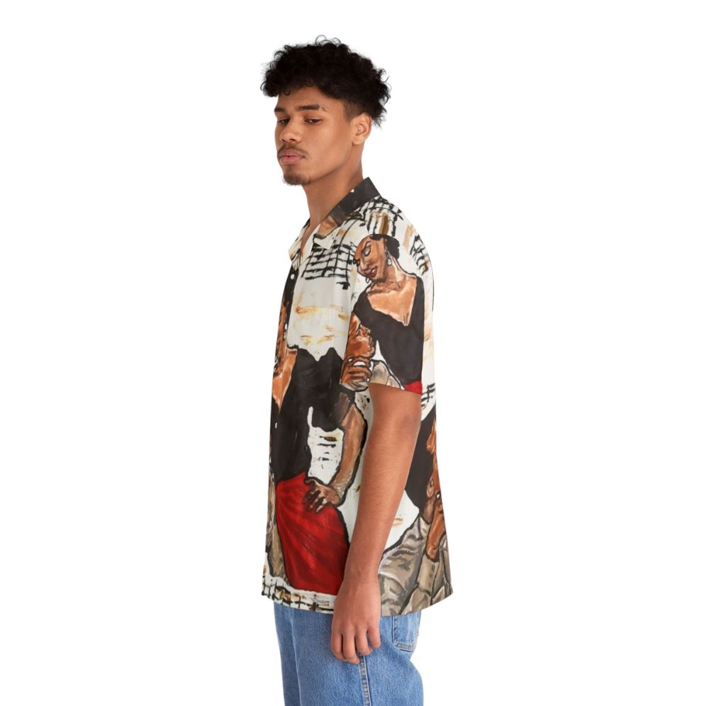 Vintage Inspired "Carmen Jones" Hawaiian Shirt - People Left