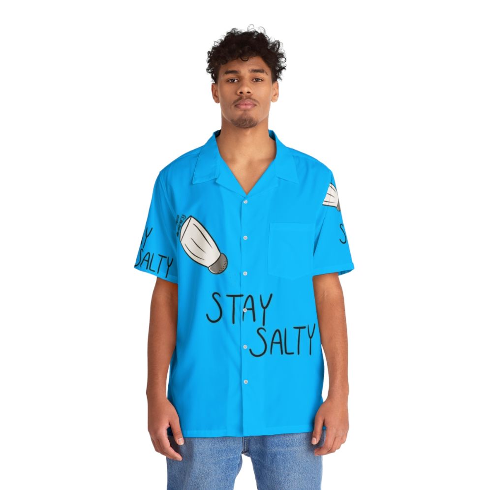 Stay Salty POTS Awareness Hawaiian Shirt - People Front