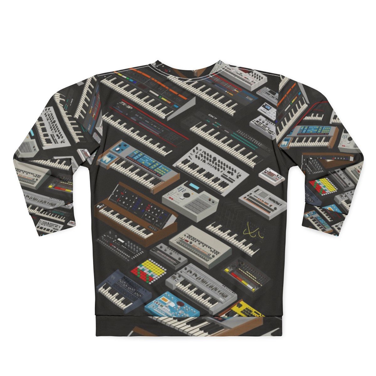 Synthesizer Musician and Collector Sweatshirt - Back