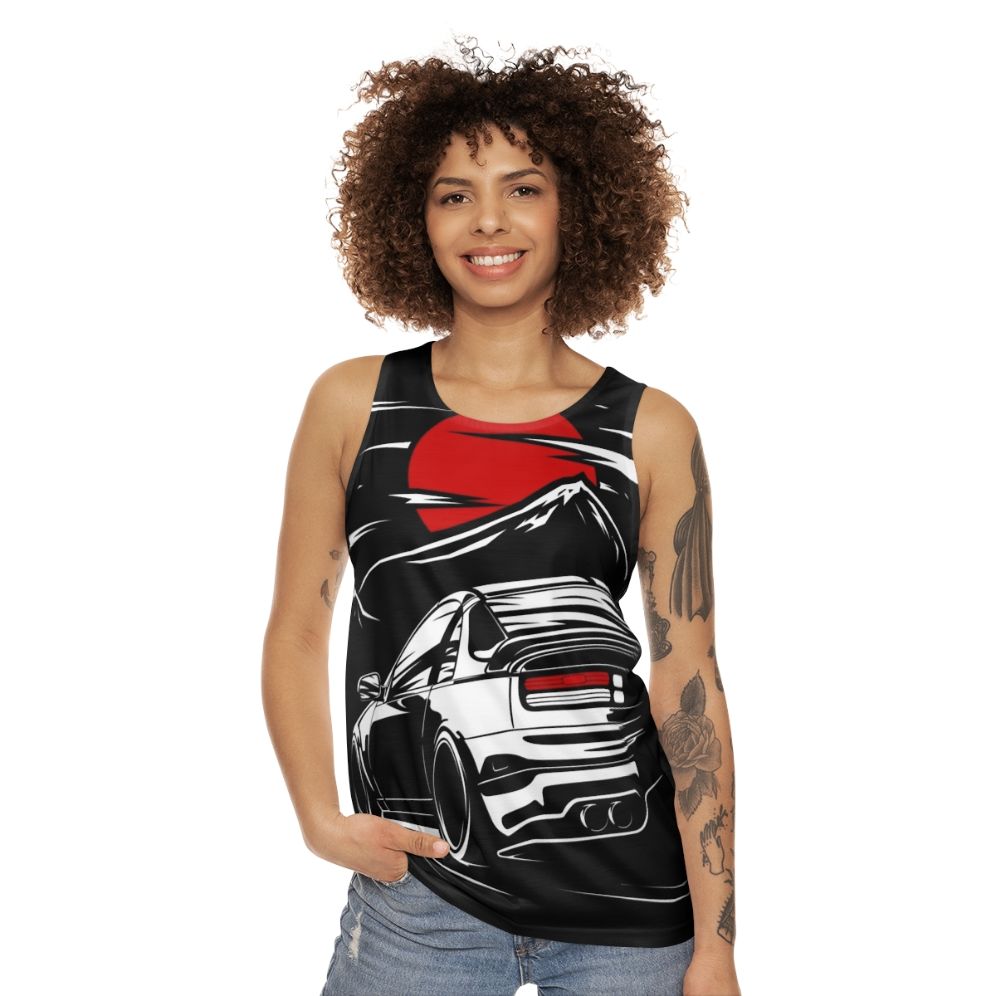 Nissan 300ZX Z32 Fairlady Unisex Tank Top - women