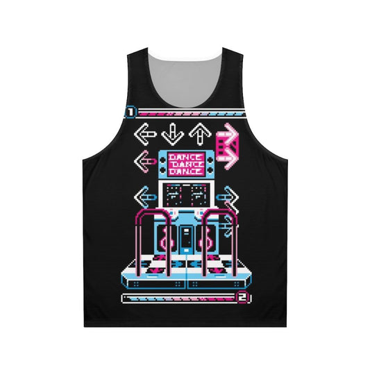 Retro Dance Arcade Unisex Tank Top