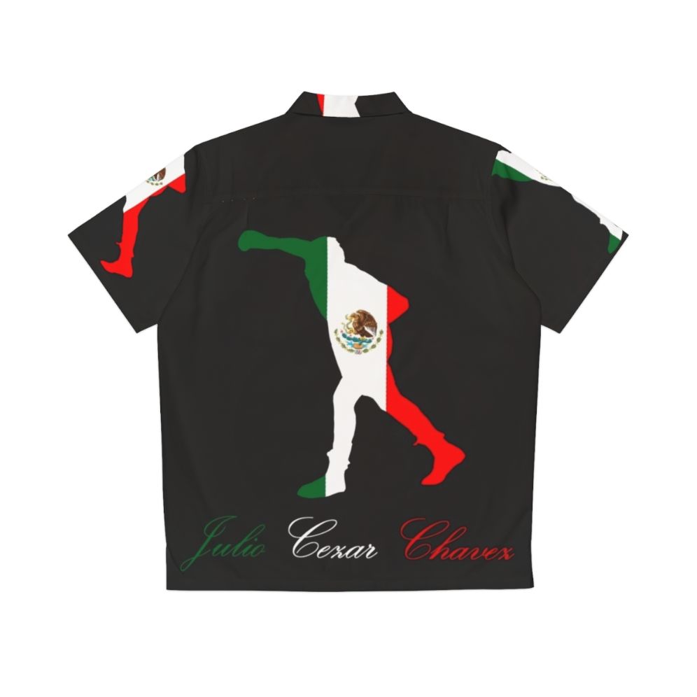 Julio César Chávez Mexican Boxing Hawaiian Shirt - Back