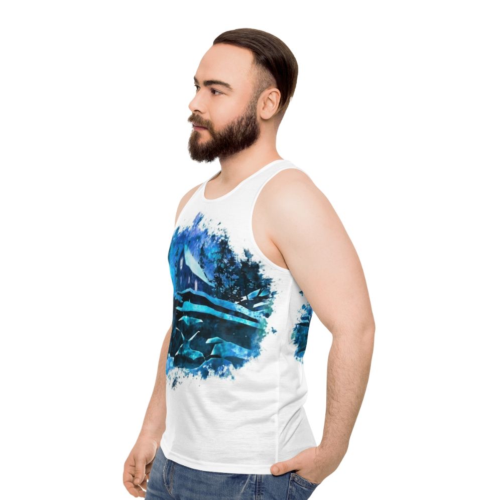 The Long Dark Unisex Tank Top - men side