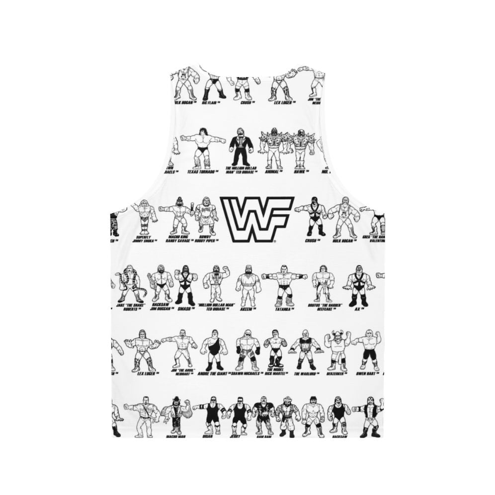 Hasbro unisex tank top for wrestling fans - Back