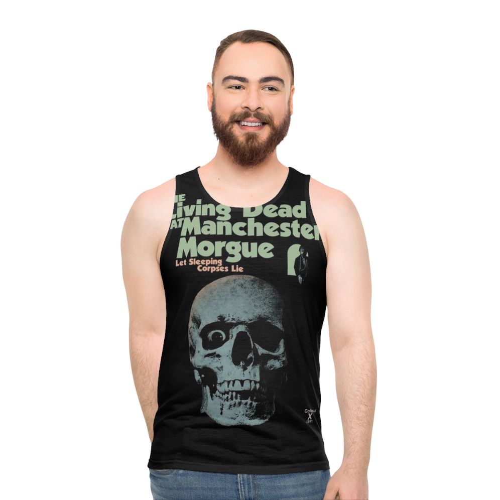 The Living Dead at Manchester Morgue Unisex Tank Top - men