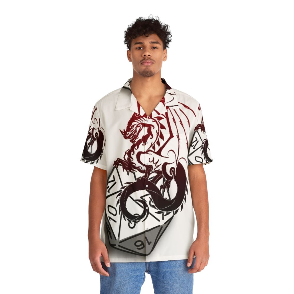 Adventurous Hawaiian Shirt for Dungeons & Dragons Players - Lifestyle