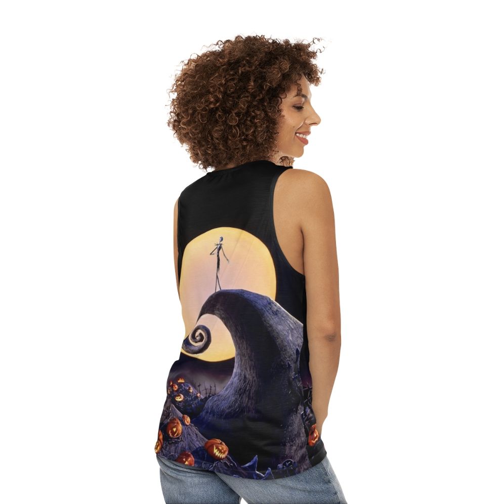 The Nightmare Before Christmas Jack Skellington Unisex Tank Top - women back