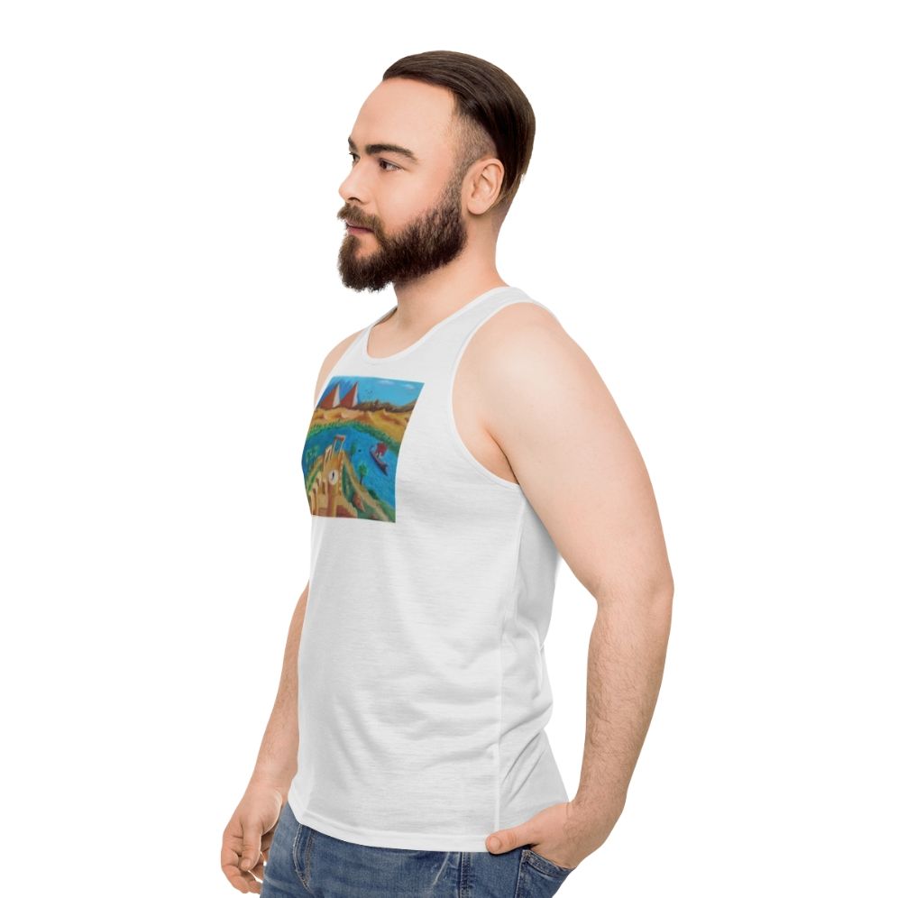 Assassins Creed Origins Ancient Egypt Unisex Tank Top - men side