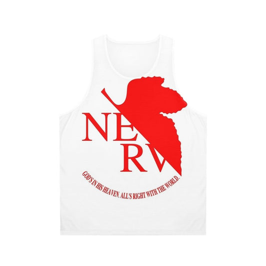 Nerv Logo Neon Genesis Evangelion Anime Unisex Tank Top