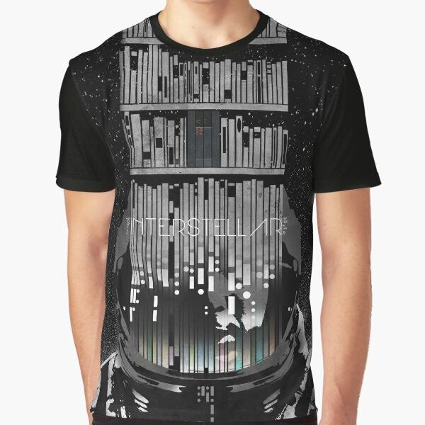 Interstellar movie poster graphic t-shirt