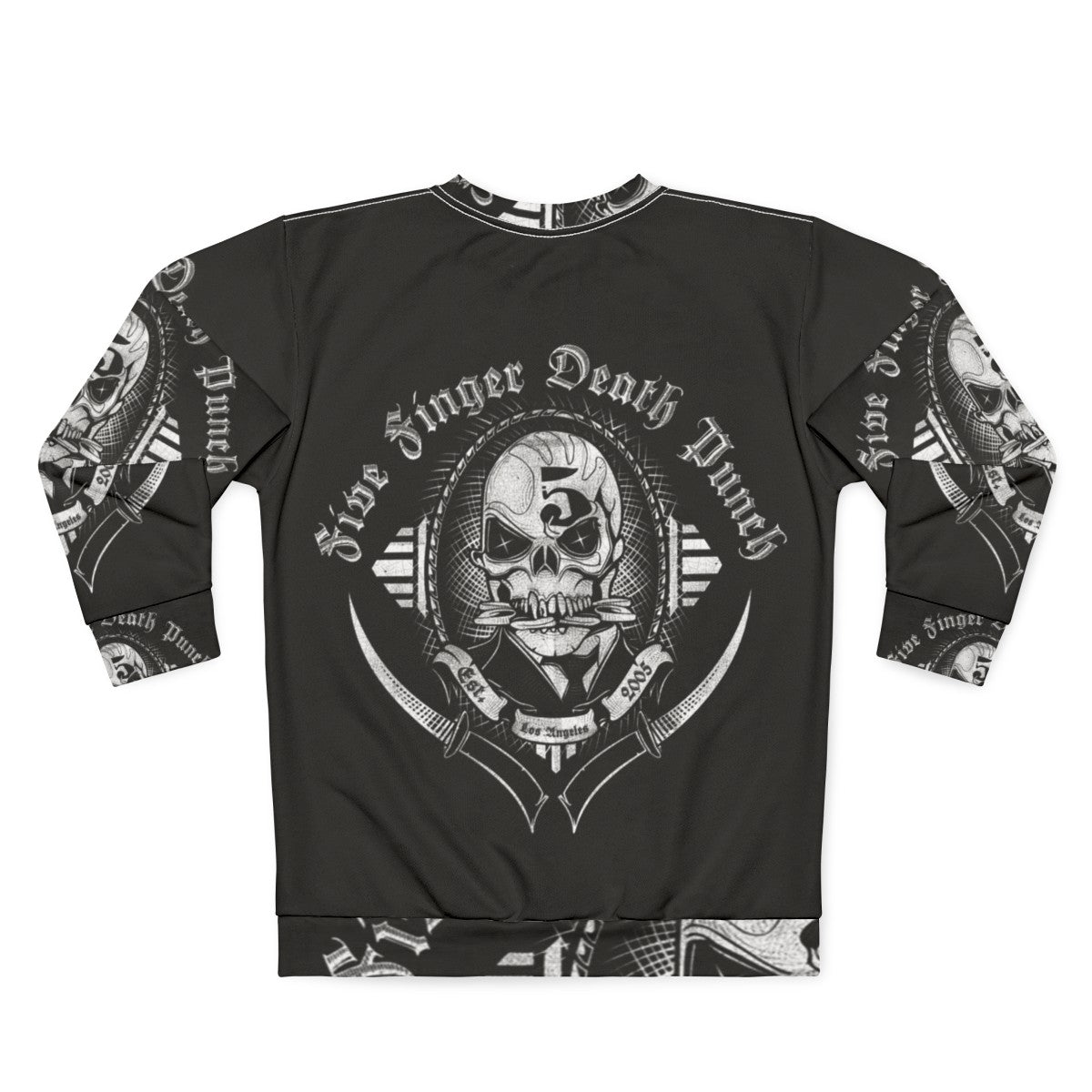 Five Finger Death Punch Heavy Metal Band Sweatshirt - Back