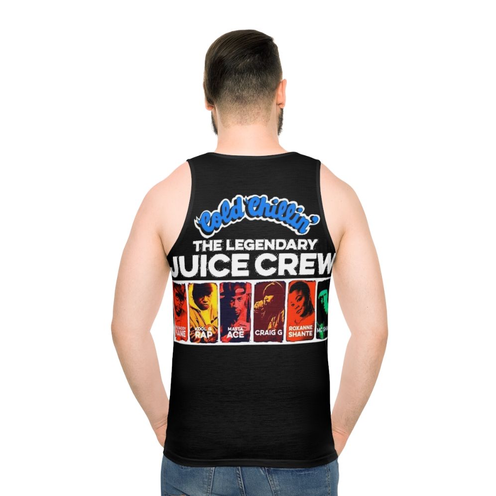 Legendary Juice Crew Unisex Hip Hop Tank Top - men back