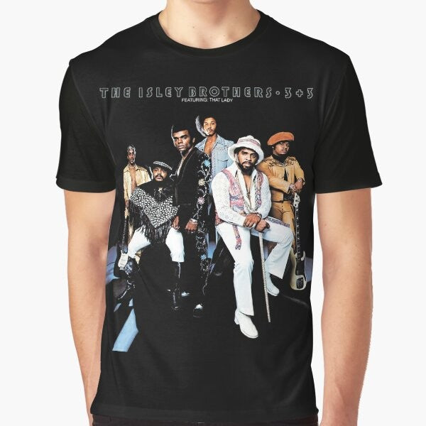 Isley Brothers '3 + 3' Album Graphic T-Shirt