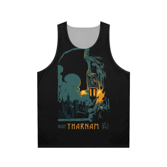 Bloodborne inspired vintage unisex tank top