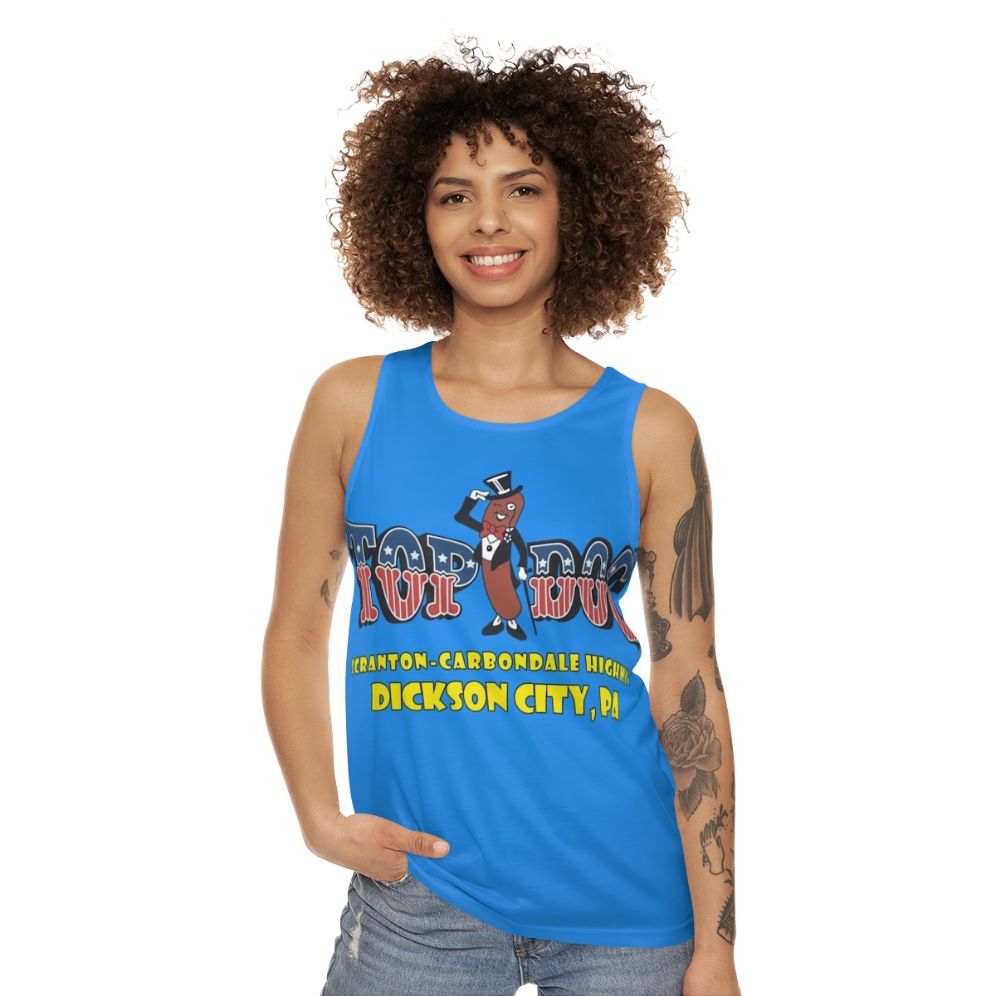 Top Dog Arcade Dickson City Unisex Tank Top - women