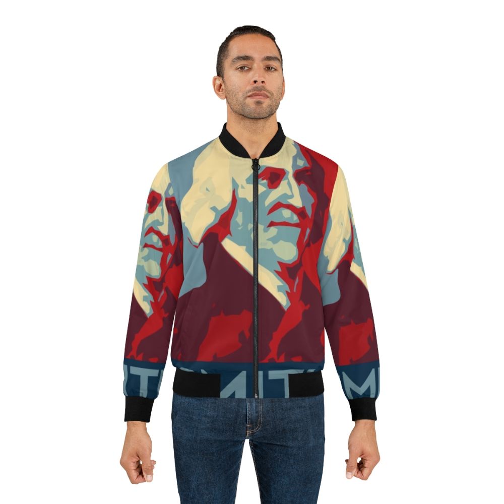 Adam Smith Capitalism Philosophy British Bomber Jacket - Lifestyle