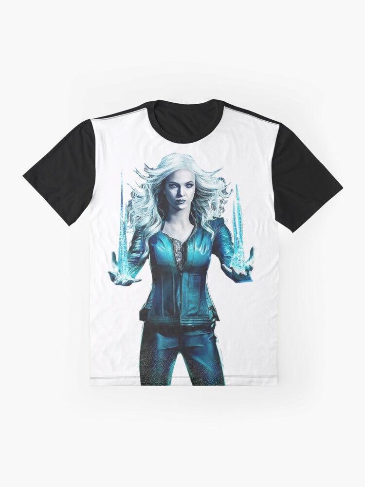 Killer Frost DC Comics Villain Graphic T-Shirt - Flat lay