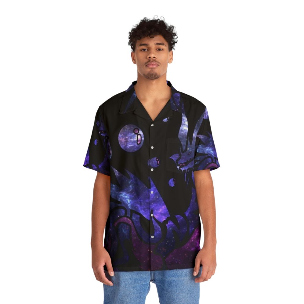 Mizutsune Galaxy Design Monster Hunter World Hawaiian Shirt - People Front