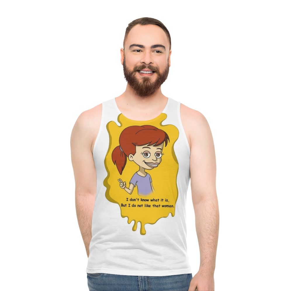 Unisex Big Mouth Netflix Graphic Tank Top - men