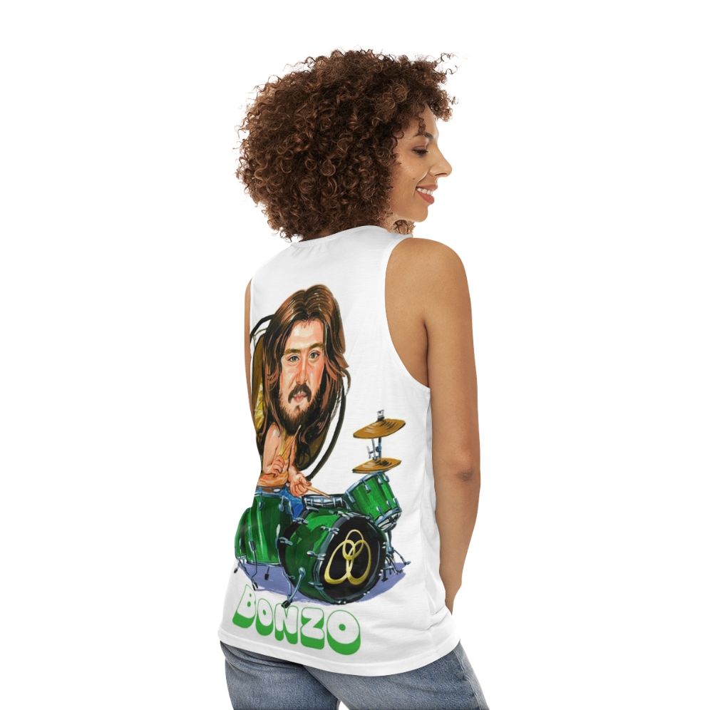 Classic Led Zeppelin John Bonham Unisex Tank Top - women back