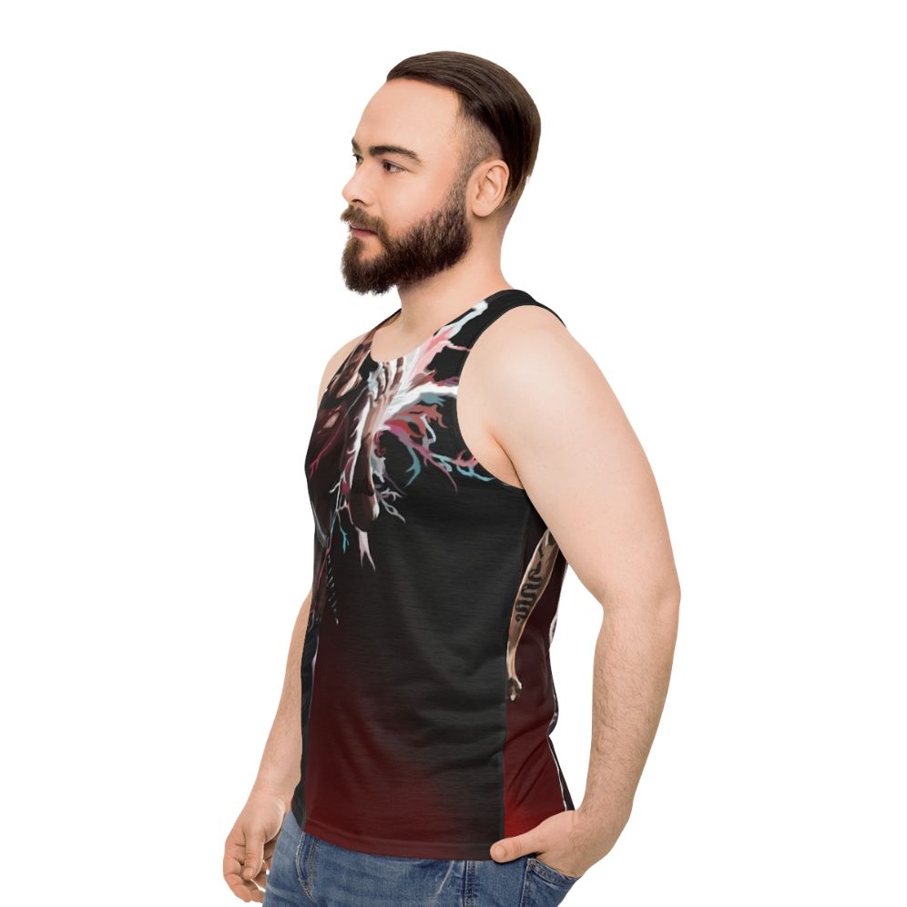 Infamous Electric Cole McGrath Unisex Tank Top - men side