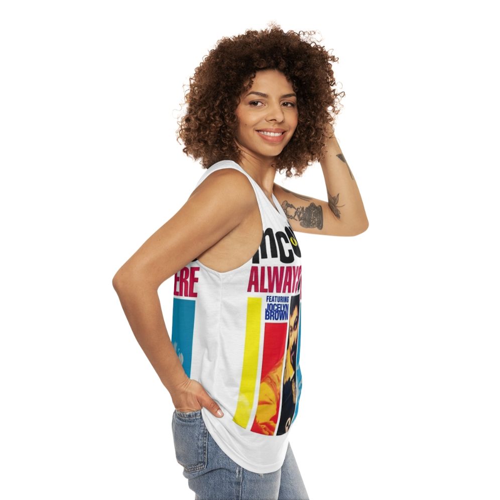 Incognito Jazz Funk Soul Music Unisex Tank Top - women side