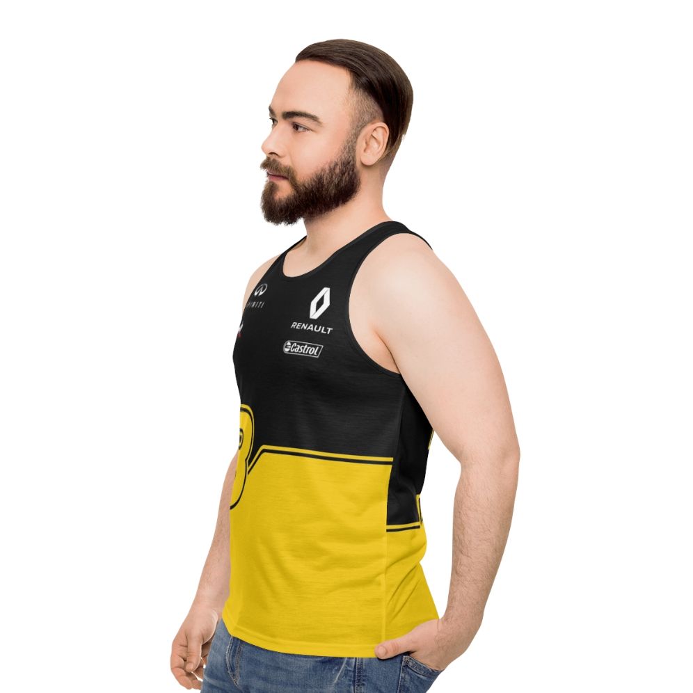 Daniel Ricciardo Formula One Team Unisex Tank Top - men side