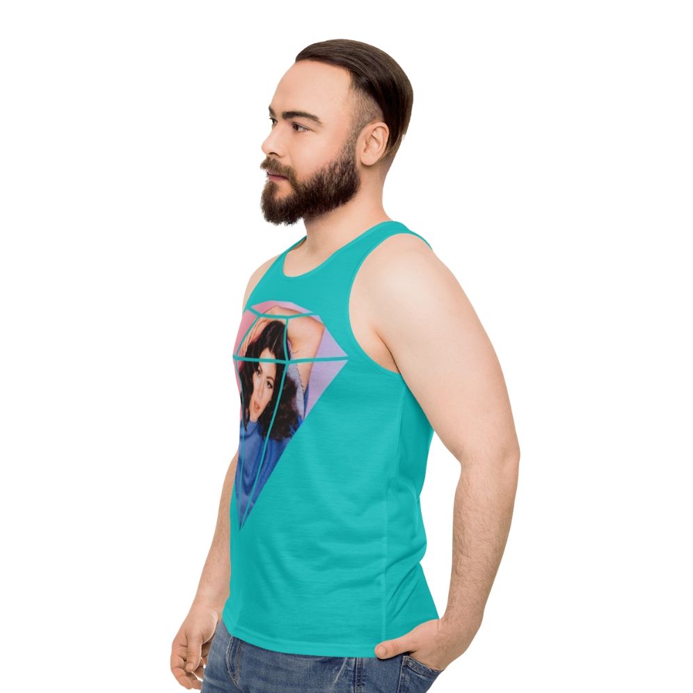 Marina and the Diamonds Unisex Tank Top - men side