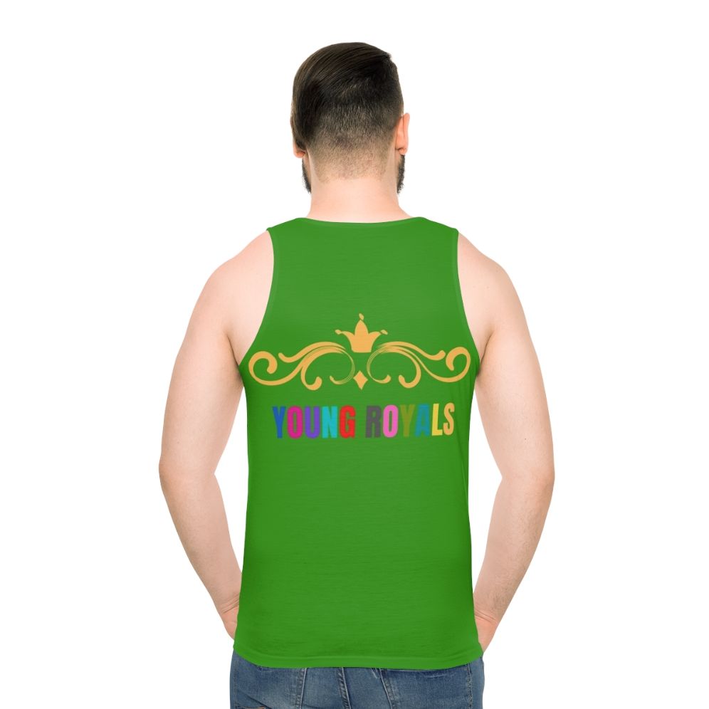 Young Royals Unisex Tank Top - men back