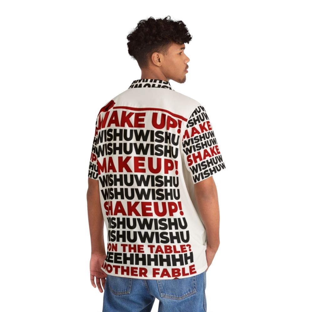 Wake Up Chop Suey Metal Hawaiian Shirt - People Back