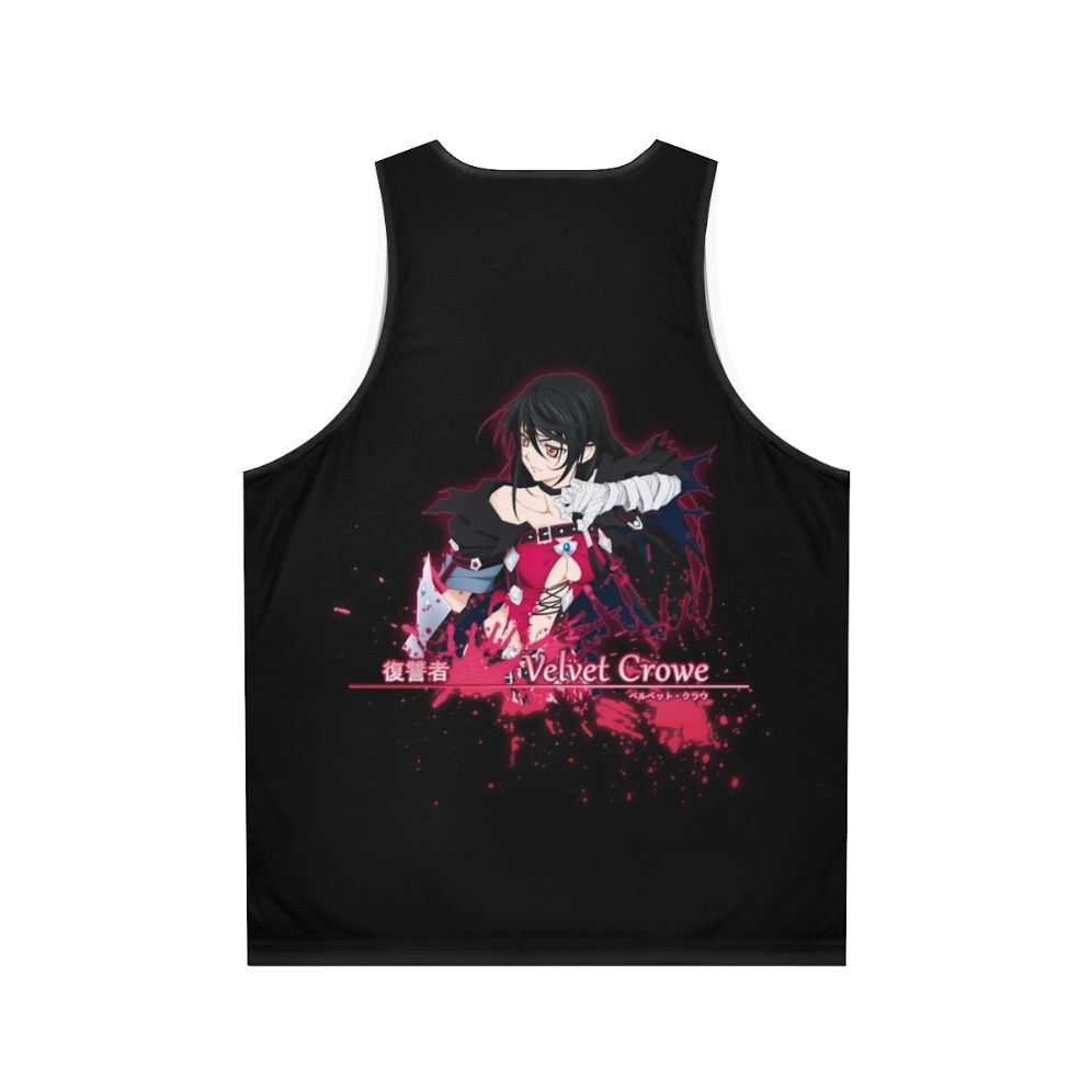 Velvet Tales of Berseria Unisex Anime Tank Top - Back