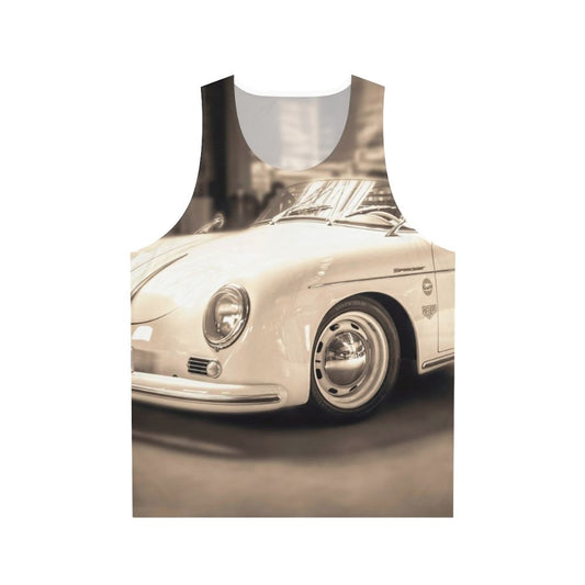 Unisex tank top for classic Porsche enthusiasts