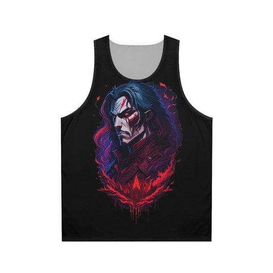 Castlevania Vampire Lord Dracula Unisex Tank Top