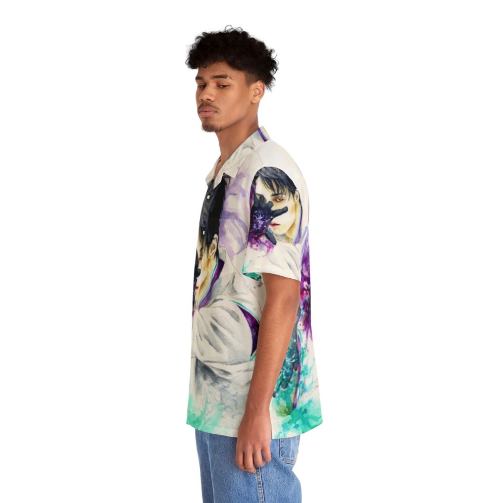 Yuzuru Hanyu Seimei Hawaiian Shirt - People Left