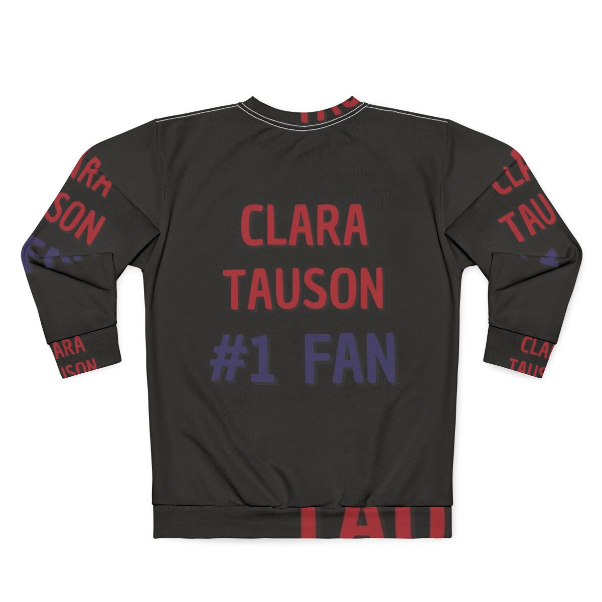 Clara Tauson Coco Gauff Fans Sweatshirt - Back