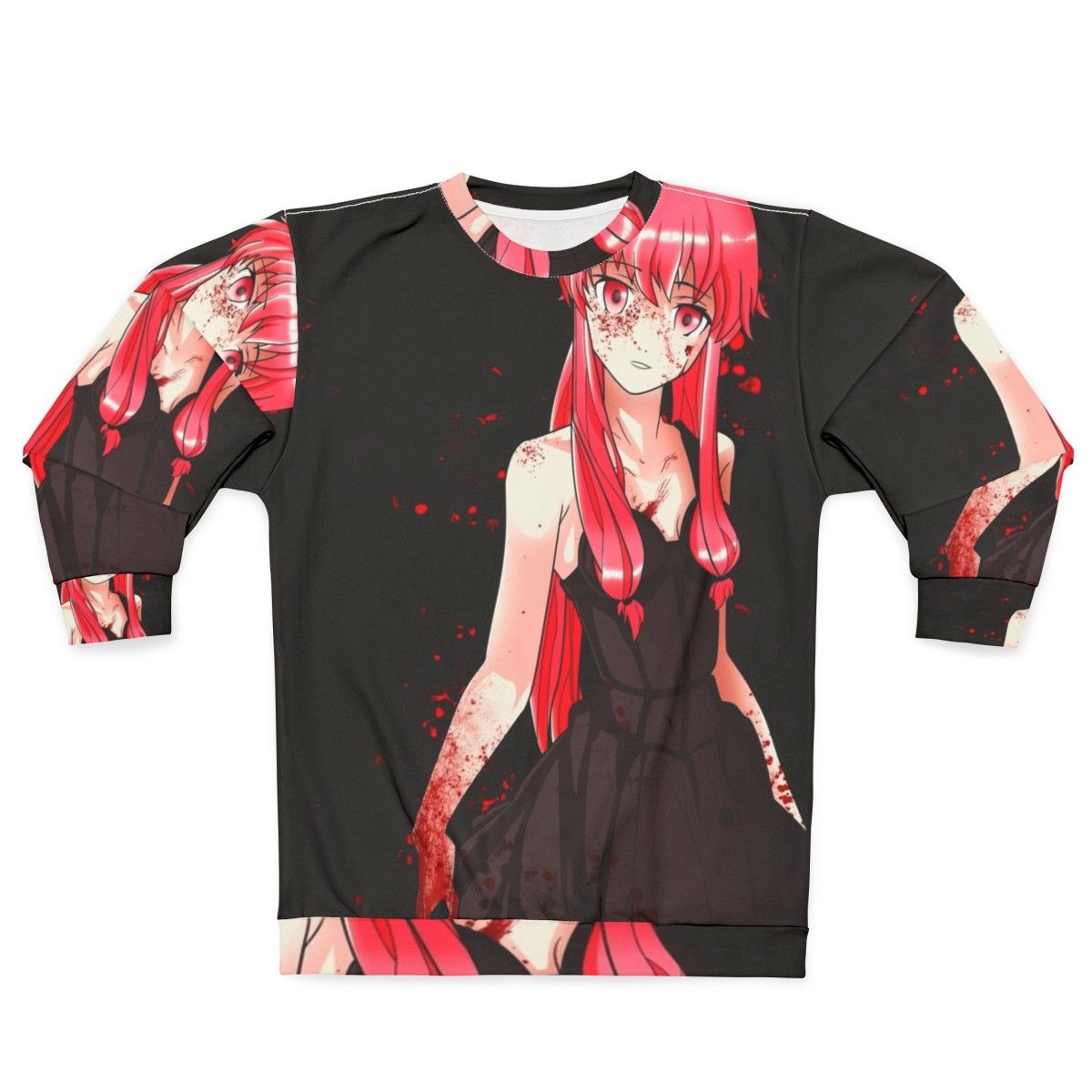 Mirai Nikki Yuno Gasai Anime Sweatshirt