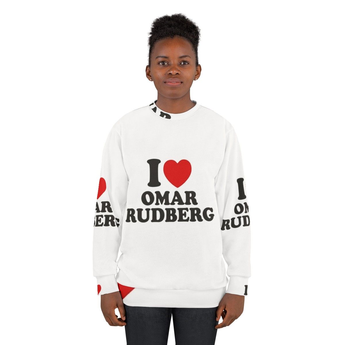 I Love Omar Rudberg Young Royals Sweatshirt - women