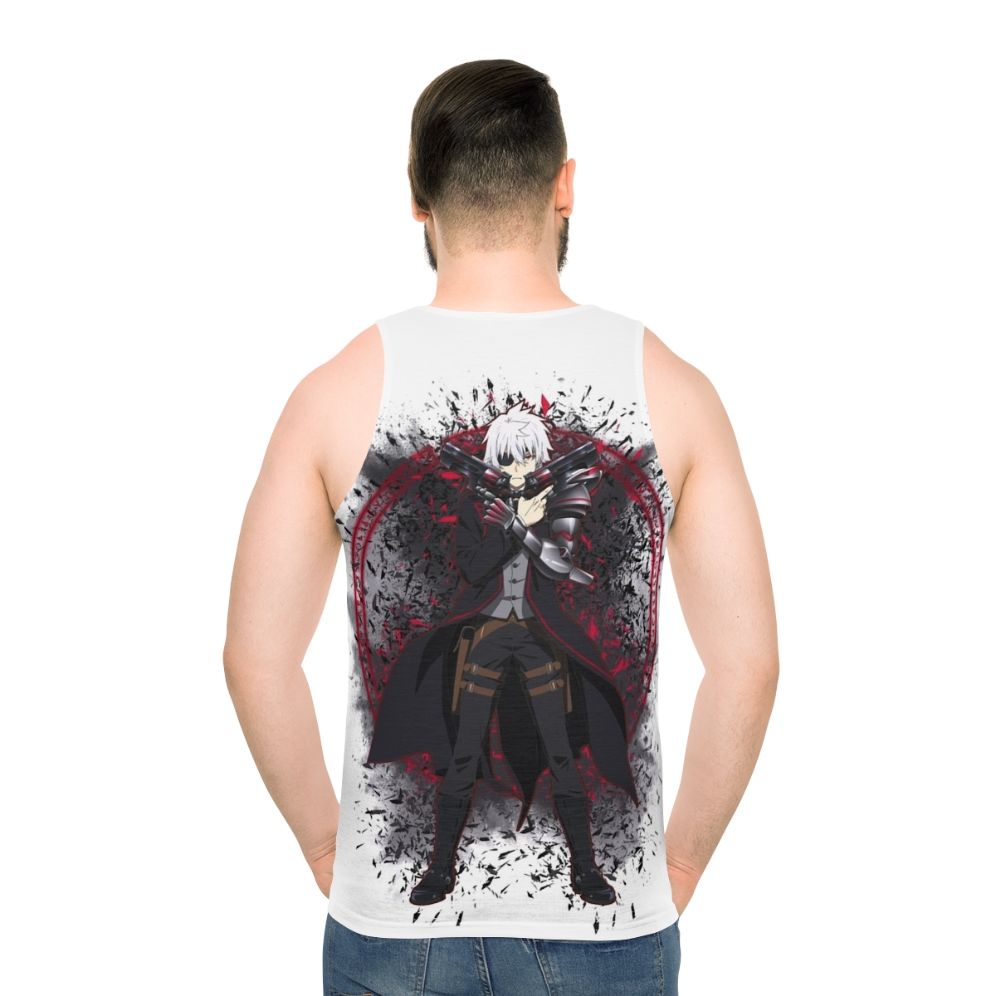 Arifureta Nagumo Hajime Unisex Anime Tank Top - men back