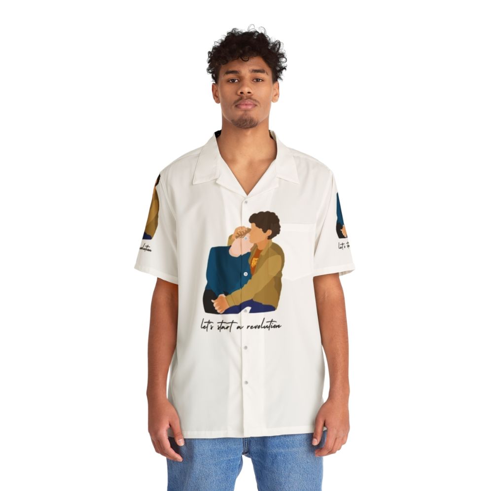 Young Royals Netflix Simon and Wilhelm Hawaiian Shirt - People Front