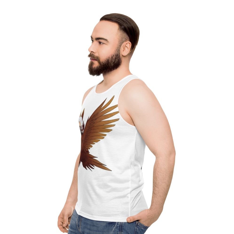 Assassin's Creed Ezio Eagle Unisex Tank Top - men side