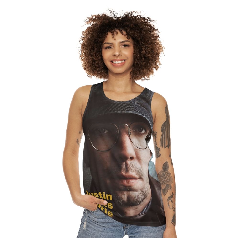 Justin Townes Earle American World Music Unisex Tank Top - women