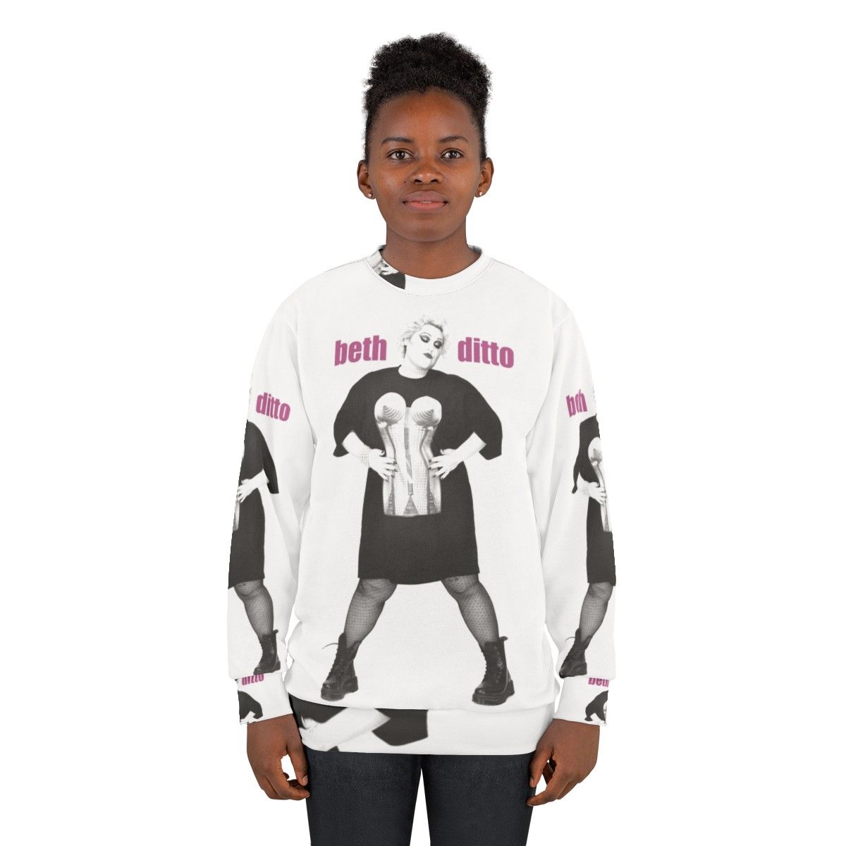 Beth Ditto Gossip Band Punk Sweatshirt - women