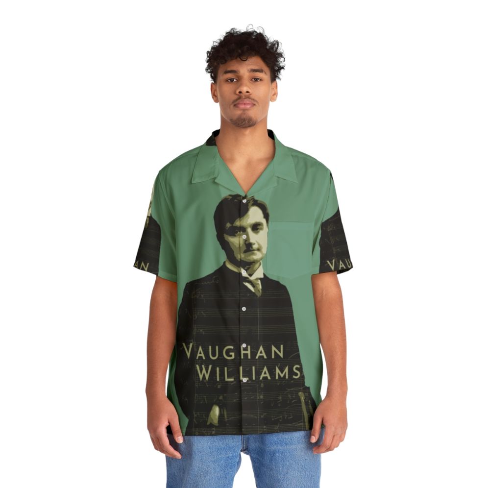 Ralph Vaughan Williams Hawaiian Shirt featuring classical music design - People Front