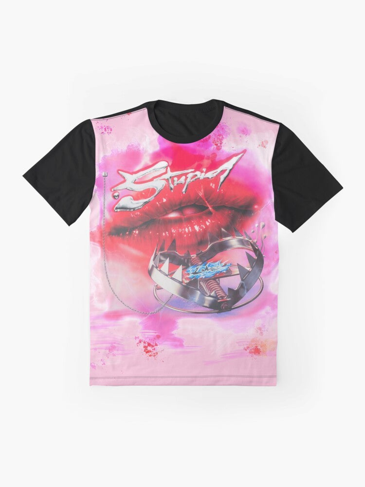 Lady Gaga Stupid Love Graphic T-Shirt - Flat lay