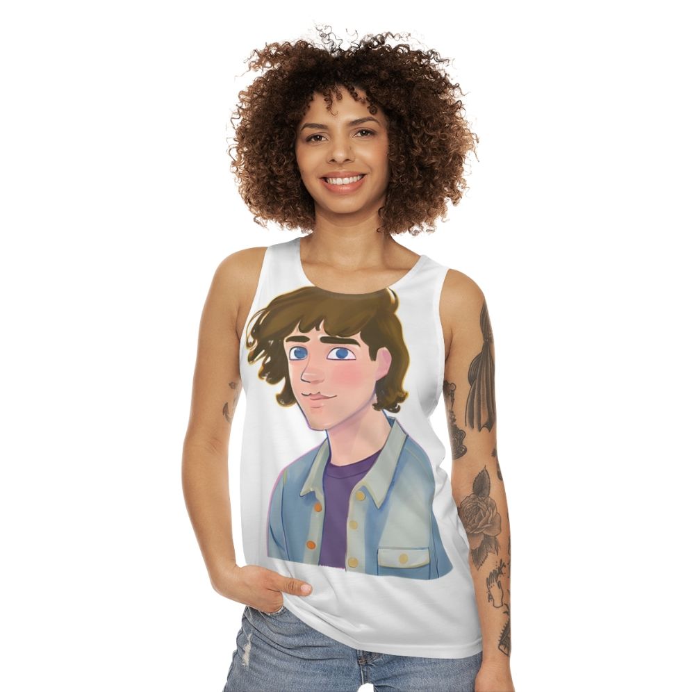 Heartstopper Charlie Spring Unisex Graphic Tank Top - women