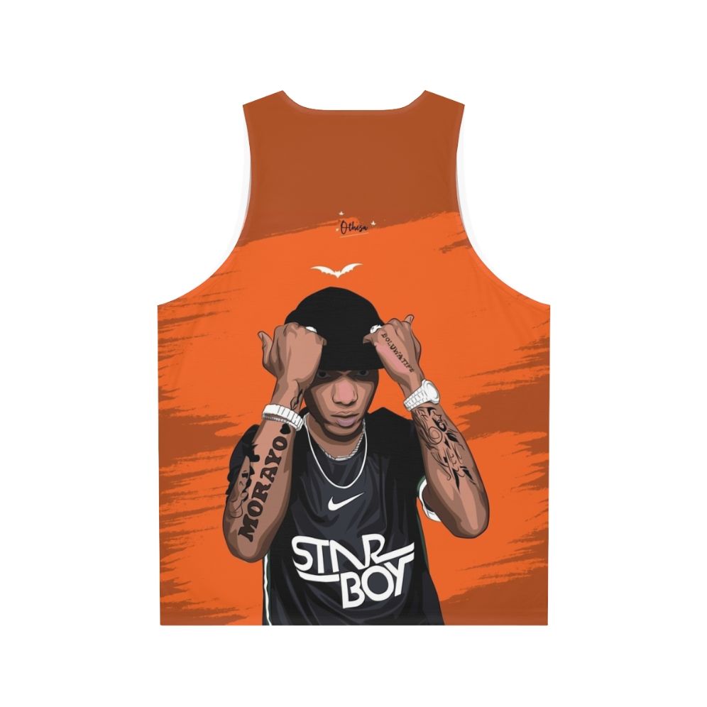 Wizkid afrobeats unisex tank top - Back