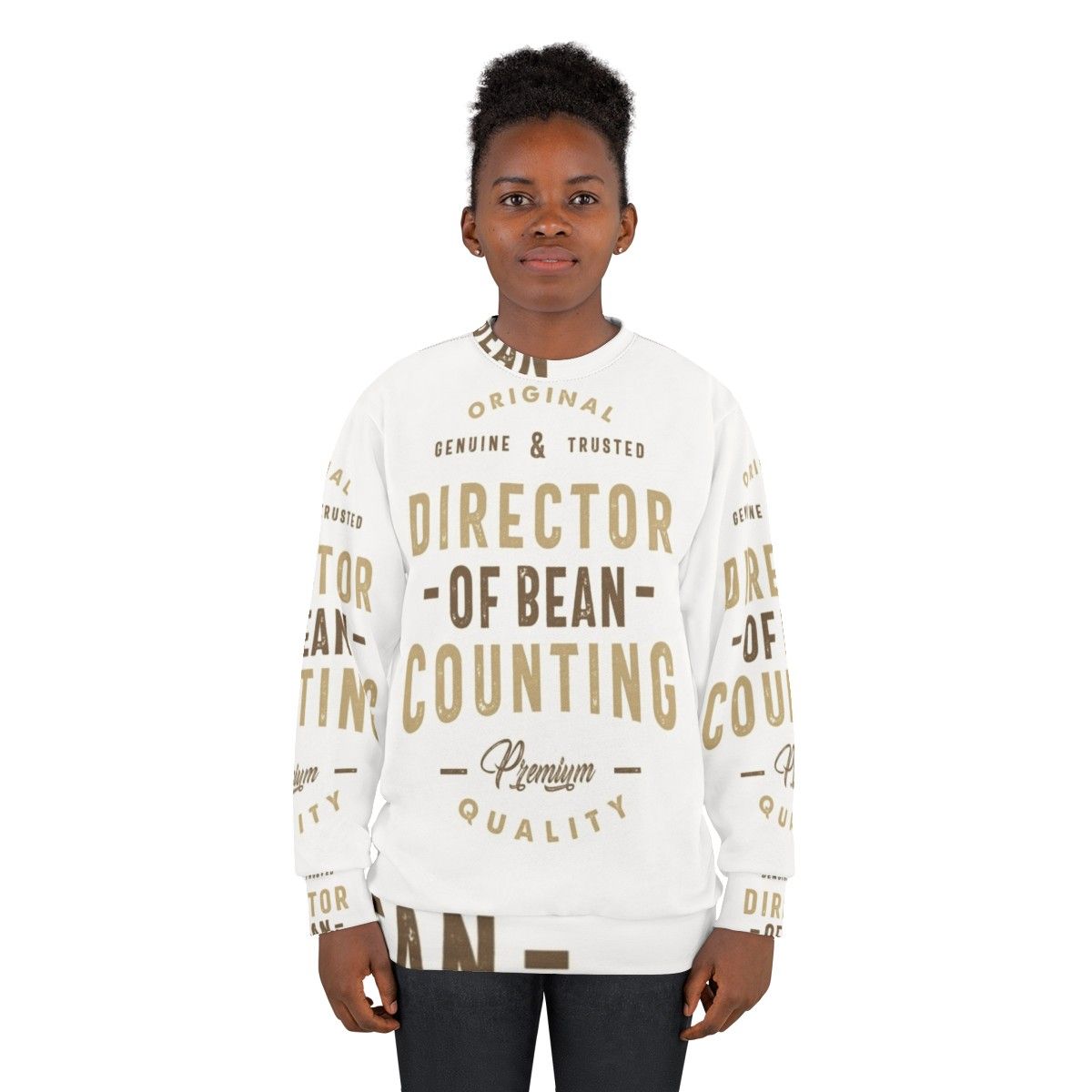 Director of Bean Counting Accounting Sweatshirt - women