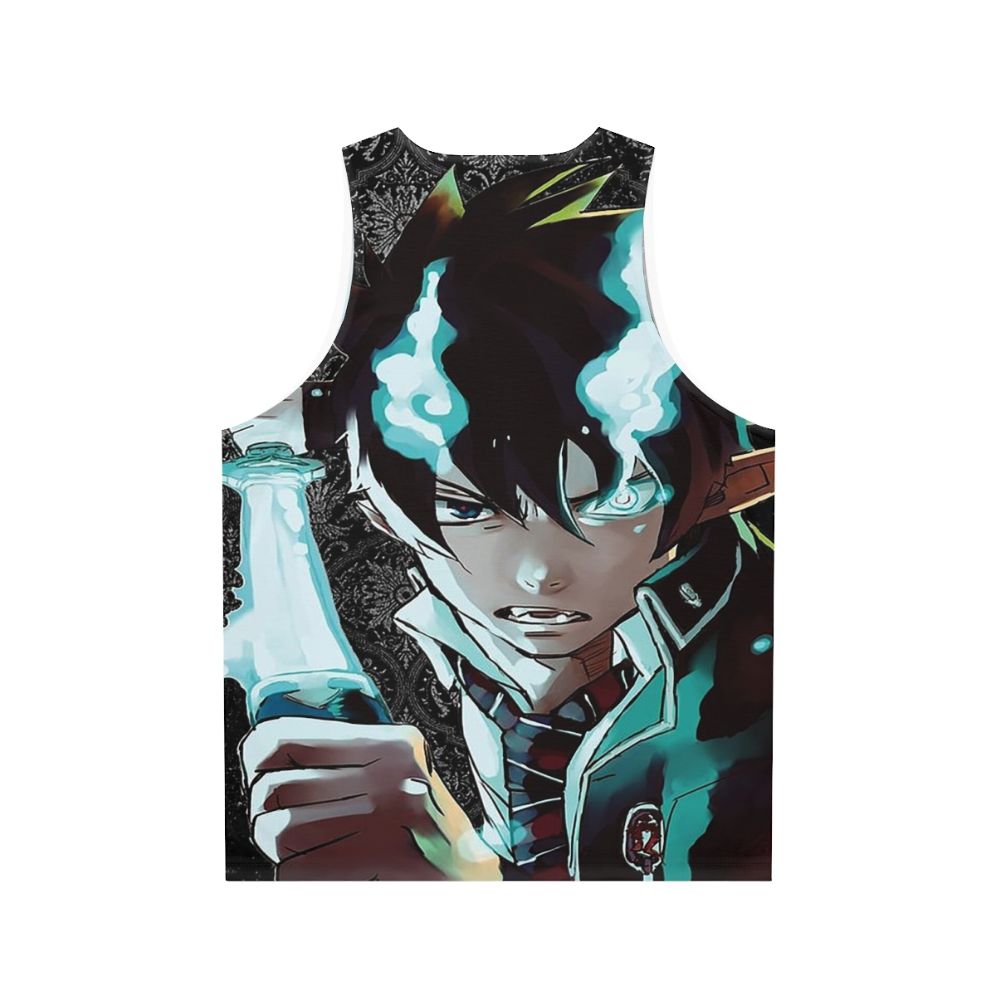 Blue Exorcist Unisex Tank Top - Back