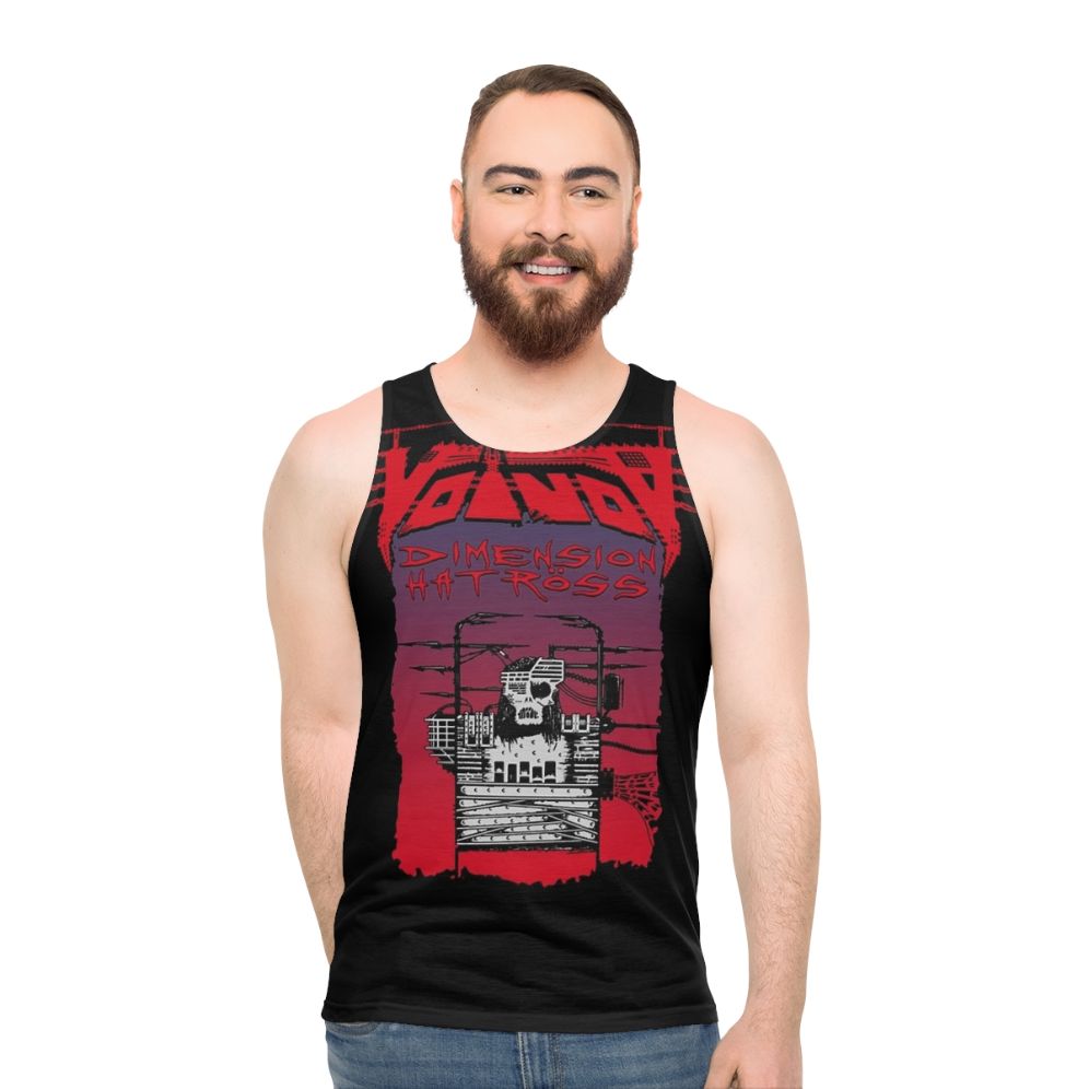 Dimension Hatross Voivod Unisex Band Merch Tank Top - men